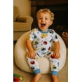 thumbnail image 2 of Centric Brands Sesame Street 4-Piece Pajama Set with Elmo, Cookie Monster, Oscar & Big Bird  Baby Sizes 12M24M, 2 of 10