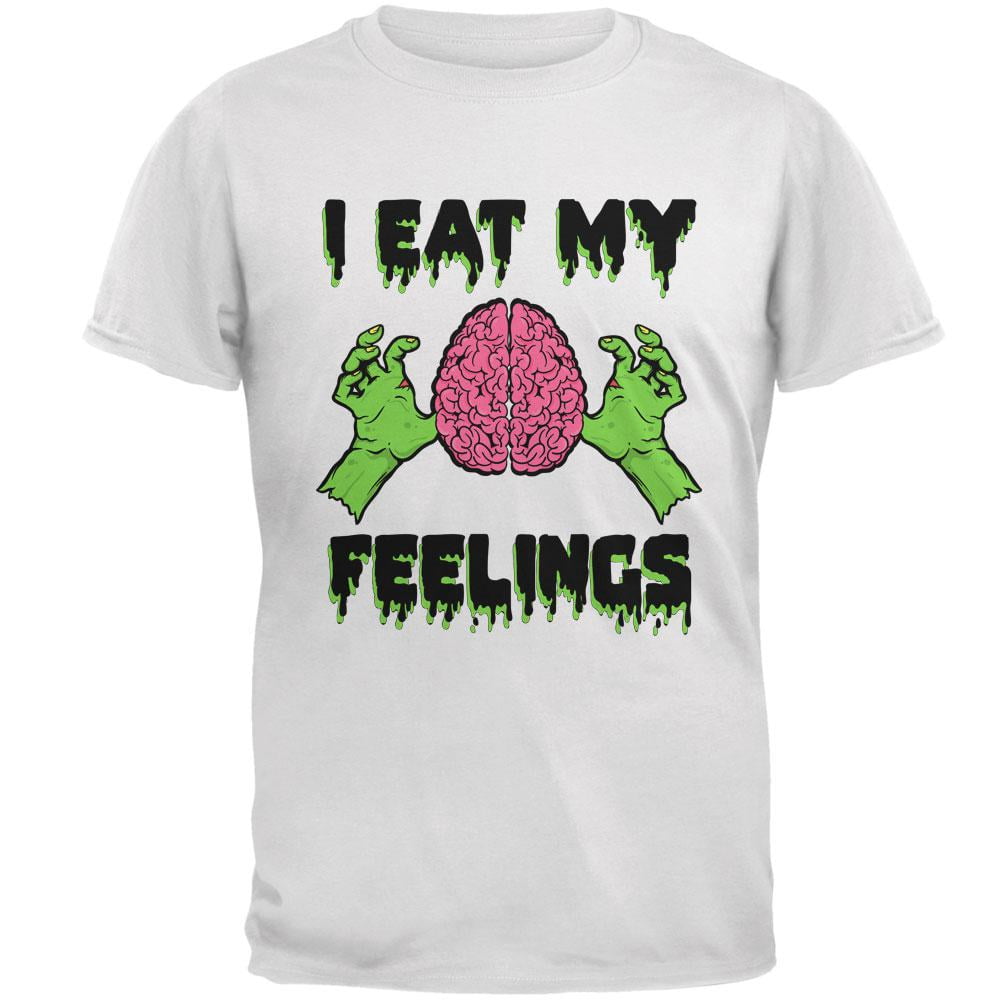 Halloween I Eat My Feelings Zombie Brain Mens T Shirt Walmart Canada