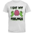 thumbnail image 1 of Halloween T-Shirt pour Homme « I Eat My Feelings » Zombie Brain, 1 of 1