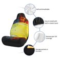 thumbnail image 6 of Yiaed Tennis Ball In Fire And Water Print Car Seat Covers,Universal Auto Seats Protector Fits for Car,SUV Sedan,Truck,Automotive Seat Covers & Accessories-2 PCS, 6 of 9