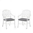 thumbnail image 3 of Homestyles Capri Ensemble de Salle à Manger Extérieur 5 Pcs en Aluminium Blanc, 3 of 9