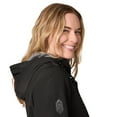 thumbnail image 5 of Free Country Women's Rain Away Lined Anorak Rain Jacket Black M, 5 of 6