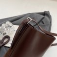 thumbnail image 4 of Bolso Tipo Cubo Ante para Mujer Hombro Hobo Con Correa Ajustable (café), 4 of 9