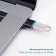 thumbnail image 3 of Adaptador USB C a USB (3 Piezas), USB C Macho a USB 3.0 Hembra Conector OTG de Alta Velocidad Compatible con Google Pixel Chromebook Samsung Galaxy S10/S9 Huawei P20/P30 MacBook Pro, 3 of 5