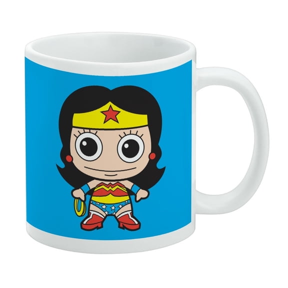 Wonder Woman Cute Chibi White Mug