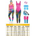 thumbnail image 3 of Conjunto de 6 piezas de disfraz de discoteca hippie de los años 80 para mujer adulta, ropa deportiva retro para mujer, ropa de fitness, traje de Carnaval de Halloween, 3 of 5