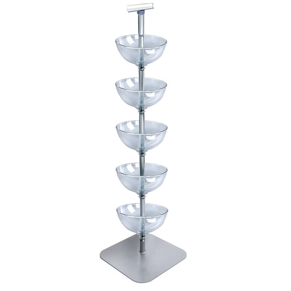 Five-Tiered 12" Bowl Floor Display