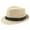 Beige, variant on TOOYOU Straw Fedora Hats For Men And Women Short Brim Summer Beach Hat Trilby Panama Sun Hats Beige
