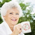 thumbnail image 4 of 88th Birthday Gifts for Women - Happy 88th Birthday with A Garland Birthday Mug - 88 Year Old Present Ideas for Grandma, Mom, Sister, Wife, Friend, Cousin, Aunt - 11 oz Coffee Mug (88th Birthday Gift), 4 of 7