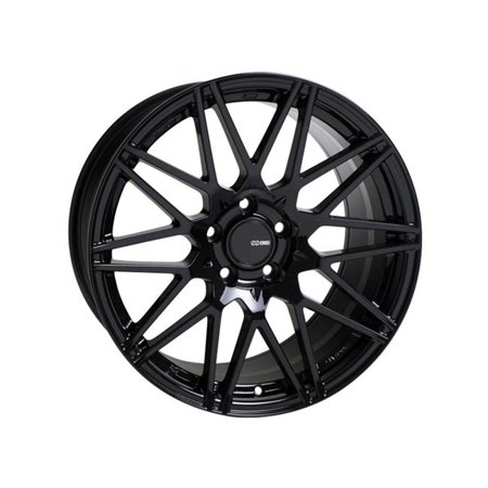 Enkei Kojin 17x8 45mm Offset 5x112 Bolt Pattern 72.6mm Bore Dia Matte Black Wheel main image 1