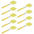 thumbnail image 1 of Mouche Extensible Swatter, Télescopique Mouche Extensible Swatter Jaune Acier Inoxydable Épaissi 72cm / 28.3in avec Tige Longue pour l'Extérieur, 1 of 8