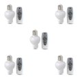 thumbnail image 3 of braveheart Lamp Base Removable Remote Control Antiflaming E27 Holder Switch Socket Shown as Picture 5Set, 3 of 6