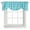 Turquoise, variant on Tie Up Valances for Windows, Turquoise Checkered Adjustable Valance Curtains Window Treatment for Living Room/Bedroom Windows, Farmhouse Buffalo Plaid Rod Pocket Kitchen Curtains & Drapes 42x18 Inch