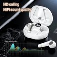 thumbnail image 4 of Oggfader Wireless Earbuds Wireless Earbuds Bluetooth Headset Less Latency In Ear Noise Cancelling Sport Wireless Headset White, 4 of 8