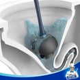 MR.Siga Toilet Plunger and Bowl Brush Combo, Navy, 1 Set