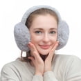 thumbnail image 2 of TELOLY Ear Warmers for Women,Compact Foldability Ear Muffs for Kids,Portable Travel Gear Womens Ear Muffs,Black, 2 of 4