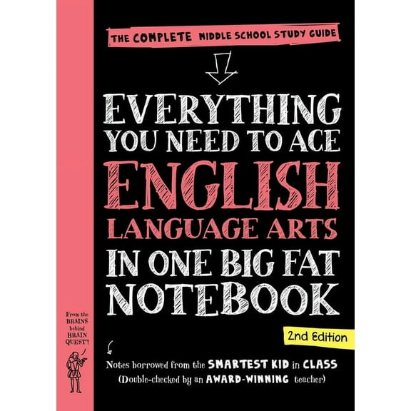 Big Fat Notebooks Everything You Need to Ace English Language Arts in One Big Fat Notebook, 2nd Edition: The Complete Middle School Study , (Paperback)