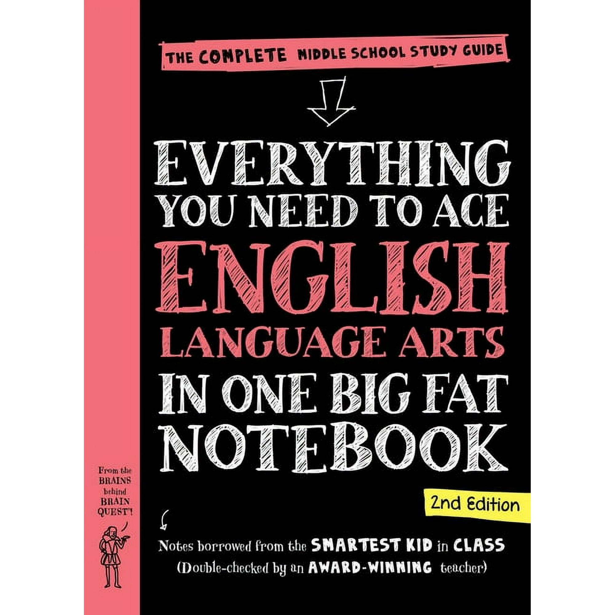 Big Fat Notebook Everything You Need to Ace English Language Arts in One Big Fat Notebook, 2nd Edition: The Complete Middle School Study , (Paperback)