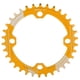 thumbnail image 1 of Lebycle 34T Rueda de cadena de bicicleta de montaña Disco de dientes positivos y negativos de aleación de aluminio inoxidableOro, 1 of 10
