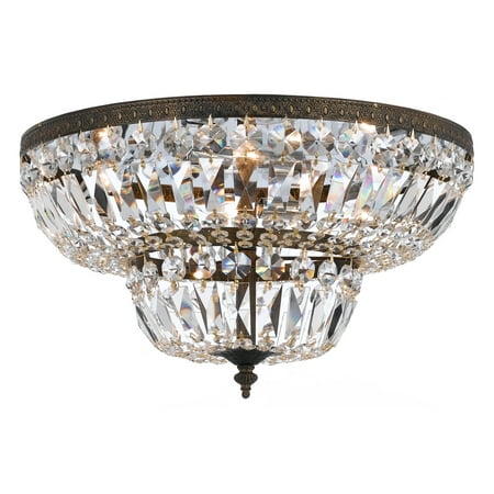 

Crystorama Lighting Group 718-C Richmond 4 Light 18 Wide Flush Mount Ceiling Fixture -