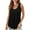 Tank Tops for Women under $5-Black, variant on Brilliant Tank Tops for Women under $5 Women's New Solid Color Round Neck Camisole Sleeveless Tank Tops Red XXL