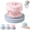 Pink, variant on 3-in-1 Retainer Case with Built-in Mirror and Cleaning Brush, Portable Aligner Denture Storage Box with Removable Drain Basket, Mouth Guard Cleaning Container for Travel Daily Oral Care (Pink)