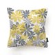 thumbnail image 2 of Clásico estampado jacquard de hojas cuadrado decorativo tiro funda de almohada funda de cojín 18 x 18 pulgadas 4 BLESIY tirar fundas de almohada, 2 of 7