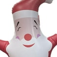 thumbnail image 3 of Papá Noel Inflable Yuyangstore Decoración Navidad 110 cm x 140 cm, 3 of 8