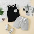 thumbnail image 2 of Soepste 2 Year Old Boy Clothes Baby Boy Clothes Summer Baby Boy Clothes Toddler Summer Outfit Short Sleeve T-Shirt Tee Tops Joggers Casual Shorts 2Pcs Clothing Set, 2 of 9