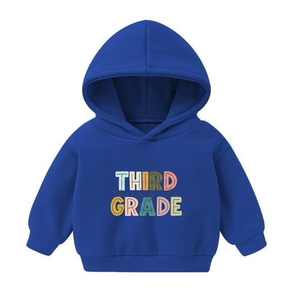 AINIYS Oversized Sweatshirts for Women Letter Print Hoodies Teen Girls Long Sleeve Casual Crew Neck Pullover with Pocket