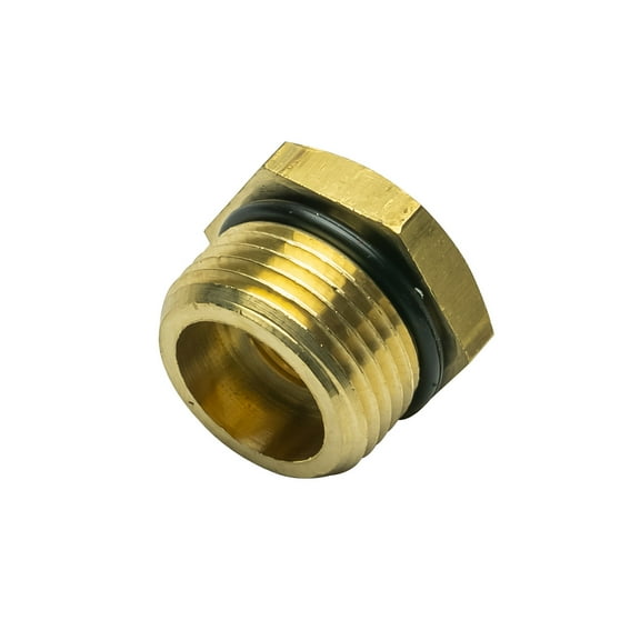 GlowShift | M20 x 1.5 Male to 1/8-27 NPT Female Thread Adapter for Automotive Gauge Pressure Sensors