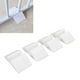 thumbnail image 4 of Pies De Soporte Para Puerta De Mascotas, Multiusos, Resistentes, 4 Piezas, Pies De Soporte Universales Para Refuerzo De Valla De Perro Para Pasillo Para Porche ANGGREK Fence Reinforcement Accessories, 4 of 8