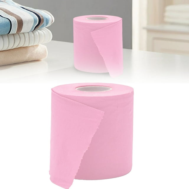 Preplabs 8-Roll Colorful Bath Tissue - Novelty Eco-Friendly Soft Paper | Compact Travel Toilet Paper for Camping