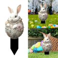 thumbnail image 1 of TIELUTT 2D Acrylic Outdoor Stake Weather Easy Installation Versatile Display Easter Cards for Kids Class for Men Work Boots Custom Banner Sign Rabbit Cardboard Cutout for Shoes Women Comfort for Flat, 1 of 6