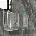 thumbnail image 6 of Kitchen Wipes Storage Box, 2024 New No Punching Wall-Mounted Tissue Holder for Bathroom, Refillable Wipes Container Box, Toilet Wipes Container for Bathroom, Clear Tissue Wipes Dispenser., 6 of 8