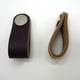 thumbnail image 5 of 18 Unids Manija de Armario de Cuero Suave Perfecl para Cajón 140x25x3mm, 5 of 8