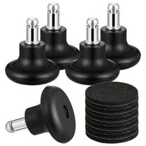 5 Pack Bell Glides for Office Chair Without Wheels,Stationary Castors