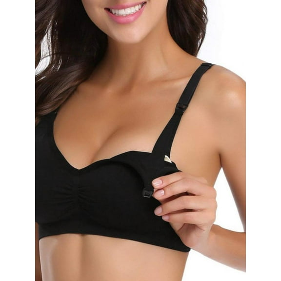 Norbi Nursing Bra Wireless Bra Women's Sleeping Maternity Bra Breastfeeding Bra