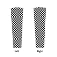 thumbnail image 2 of Black Checkered Compression Sports Arm Sleeve Baseball Football Basketball For Men And Women, 2 of 6