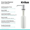 thumbnail image 6 of KRAUS Kitchen Soap and Lotion Dispenser in Stainless Steel, 6 of 7