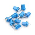 thumbnail image 1 of Nouveau 10x AMPOULE LED COMPTEUR TABLEAU de BORD B8-5D B8.5D T5 support BLANC Réglage 12V--Bleu, 1 of 4