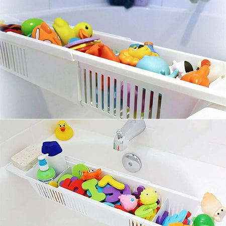 Bathtub Tray Expandable Bath Shelf Ultimate Bathroom Storage Tray For ...