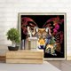 thumbnail image 4 of Cuadros Decorativos DIY 5D mariposa lobo Rhinestone dibujo completo taladro redondo diamante pintura Kit Likrtyny embutido en tela, 4 of 9