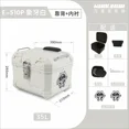 thumbnail image 3 of Caja trasera para accesorios de modificación de gran capacidad de aleación de aluminio sin pedales ZL para motocicletas, 3 of 5