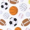 thumbnail image 5 of (4 pack) Sticko Classic Multicolor Puffy Sports Balls Solid Vinyl Stickers, 53 Piece, 5 of 5