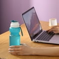 thumbnail image 4 of Hesroicy 380/560/600ml Water Bottle Heat Resistant Large-capacity Drinking Creative Lid Press Button Drinking Bottle Daily Use, 4 of 8