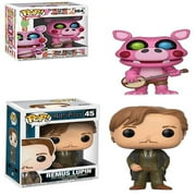 Games:Five Nights at Freddy's Pizza Simulator - Pigpatch Collectible Figure + Movies -Remus Lupin Toy, Pack of 2