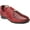 Red, variant on Mens Belvedere Mens Vasco Genuine Hornback Crocodile Sneaker Shoes White  336122