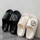 thumbnail image 3 of Zapatillas de baño con plataforma para mujer, chanclas antideslizantes de dibujos animados de gato, sandalias de playa, Zapatillas de interior, verano, 2023, 3 of 7