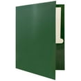 thumbnail image 4 of JAM Paper Glossy Two Pocket Folders, Green, 100/Pack, 4 of 5